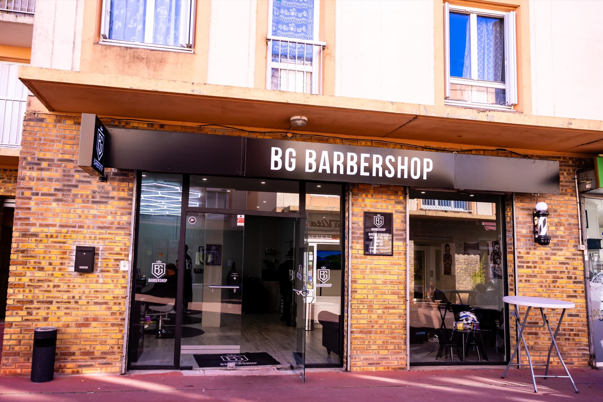Façade BG Barbershop